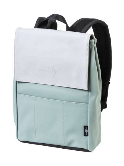 Meatfly batoh Kyle Mint / Light Grey | Šedá | Objem 15 L