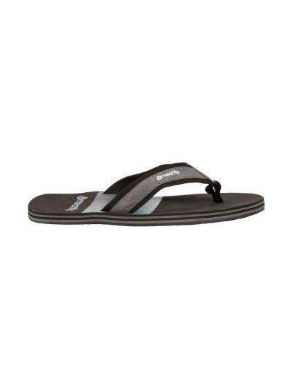 Meatfly pánské žabky Anders Black / Grey (Velikost 42)
