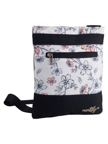 Meatfly dámská kabelka Dixie Blossom White | Bílá | Objem 0,4 L
