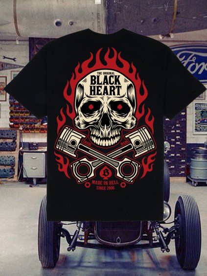 tričko black heart