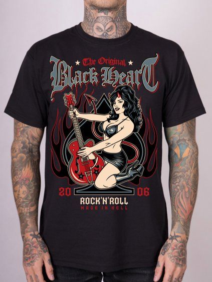 tričko black heart