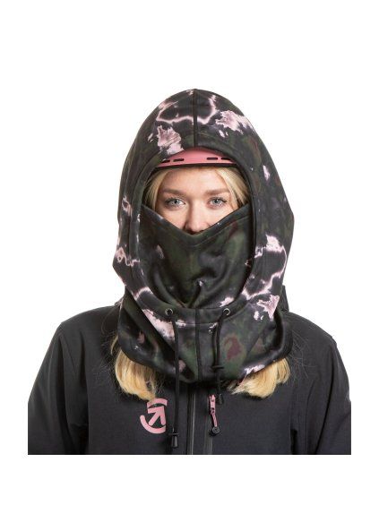 Meatfly kukla Conceal Storm Camo Pink oversized