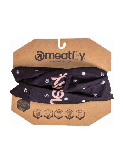 Meatfly šátek Cody Dots Black