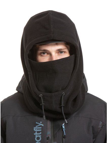 Meatfly kukla Conceal Black oversized