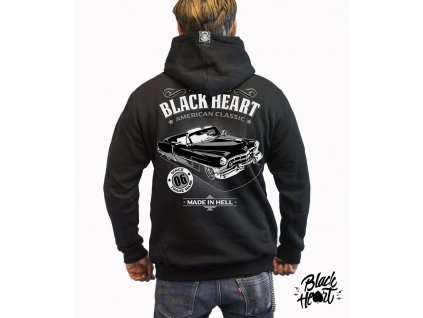 Pánská Mikina BLACK HEART CADILLAC ZIP