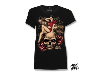 triko black heart lauren