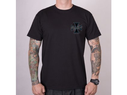 black heart chopper cross