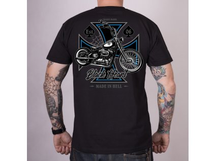 Triko black heart chopper cross 2