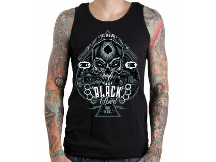 Pánské Tílko BLACK HEART HOT ROD KNUCKLE