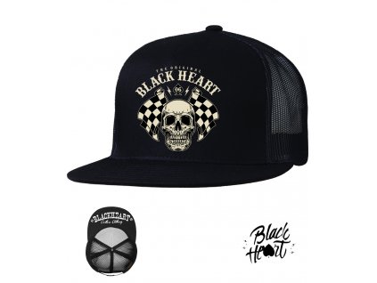 kšiltovka black heart STARTER hot rod chopper Uclothing