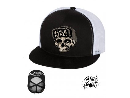 kšiltovka black heart GARAGE BUILT hot rod chopper clothing