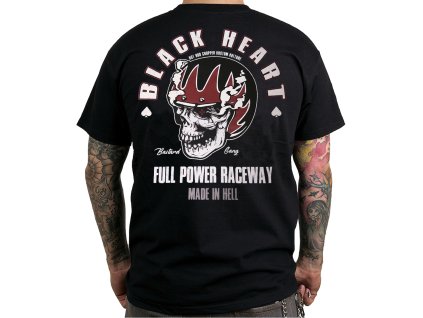 Pánské Triko BLACK HEART FULL POWER