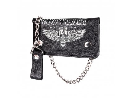 Peněženka Black Heart Rahakot Black (1)