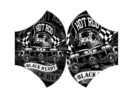 ROUŠKA BLACK HEART HOT ROD