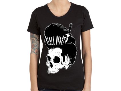 Dámské Triko BLACK HEART HIPPY KILLER