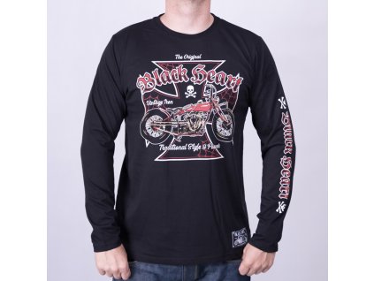 Triko BLACK HEART VINTAGE IRON 2
