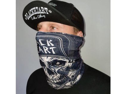 nákrčník garage built black heart 21
