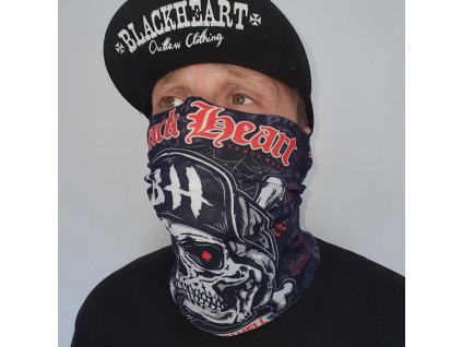 nákrčník bones black heart 2