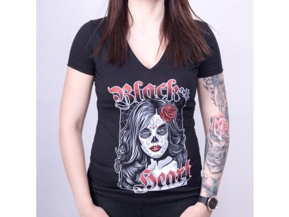 triko BLACK HEART MUERTE 3