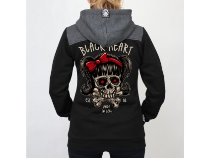DÁMSKÁ MIKINA BLACK HEART SANDY