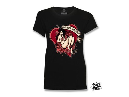 Dámské Triko BLACK HEART HOT ROD DARLING