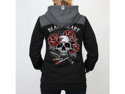 DÁMSKÁ MIKINA LIPSTICK SKULL 2