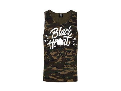 Pánské Tílko BLACK HEART CAMO MARK
