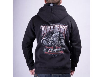 Mikina BLACK HEART FLOCK CHOP