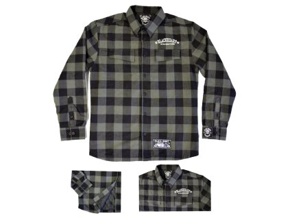 Košile dlouhý rukáv BLACK HEART Duke Lined