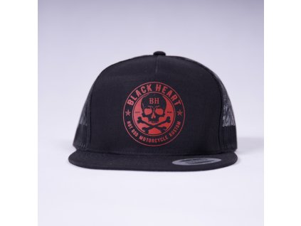 KŠILTOVKA BLACK HEART RED SKULL