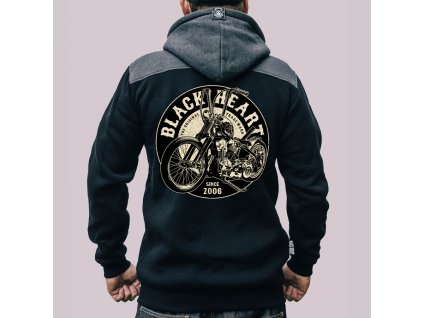 pánská mikina black heart CHOPPER KINGK 1jpg