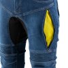 Dámské moto jeansy W-TEC Biterillo Lady (Barva modrá, Velikost S)