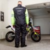 Moto pláštěnka W-TEC Smedava (Barva černá-fluo, Velikost S)