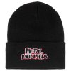 MUAHB1001 BLK CALLOUSED BEANIE f web 600x