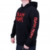 motorkářská metal mikina black heart metal head