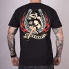 Triko black heart LADY LUCK  hot pin up