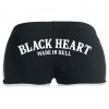 dámské šortky1 black heart rose