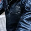 Kožená moto bunda W-TEC Valebravo (Barva černá, Velikost M)