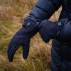 Vyhřívané moto a lyžařské rukavice W-TEC HEATnoir 2x2000 mAh (Barva černá, Velikost XS)