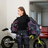 Dámské moto kalhoty W-TEC Propant Lady (Barva černo-růžová, Velikost XS)