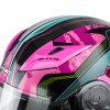 Výklopná moto přilba W-TEC Pezzon Magenta (Barva růžovo-černá, Velikost XS (53-54))