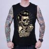 triko black heart bez rukávu rockabilly king3