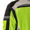 Pánská letní moto bunda W-TEC Saigair (Barva Fluo Yellow-Gray, Velikost S)