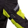 Pánská letní moto bunda W-TEC Saigair (Barva Fluo Yellow-Gray, Velikost S)