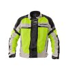 Pánská letní moto bunda W-TEC Saigair (Barva Fluo Yellow-Gray, Velikost S)