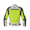 Pánská letní moto bunda W-TEC Saigair (Barva Fluo Yellow-Gray, Velikost S)