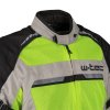 Pánská letní moto bunda W-TEC Saigair (Barva Fluo Yellow-Gray, Velikost S)