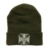 Kulich WESTCOAST CHOPPERS WCC OG ROLL-UP BEANIE dark olive
