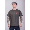 Triko BLACK HEART LONE WOLF GREY