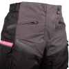 Dámské moto kalhoty W-TEC Barbata (Barva černo-šedo-růžová, Velikost XS)